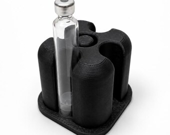 3mL Cartridge Reconstitution & Stopper Positioning Stand | Reusable Pen Cartridge Holder Vial holder and Purge