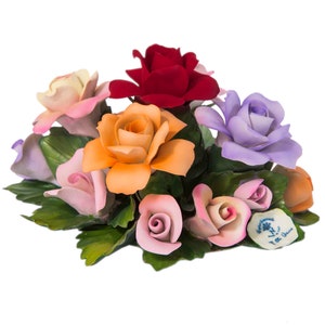 Napoleon capodimonte porcelain pink roses - Etsy 日本