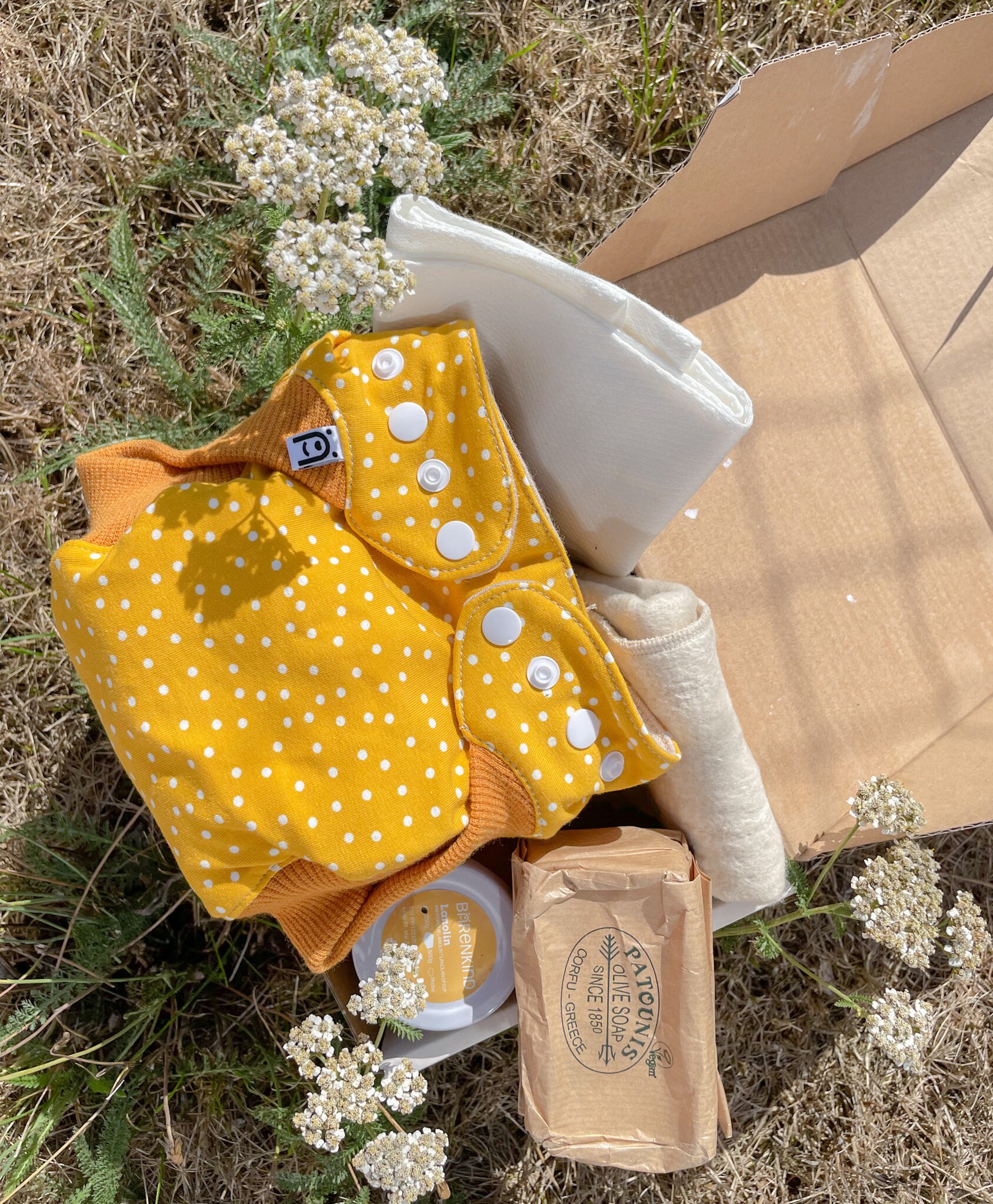 Wool Diaper Starter Set Fabric Diaper Set With Inserts Etsy