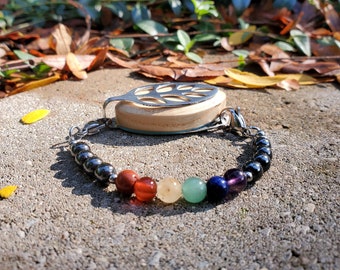 Grounded In Pride | Pride LGBTQ Bracelet - Bellabeat Leaf and Ivy