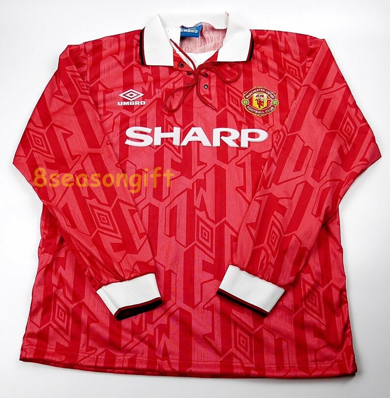 manchester united 1992 jersey