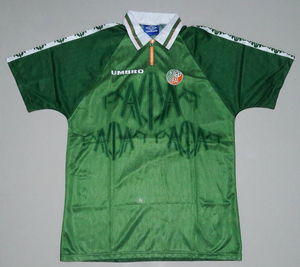 Ireland 1996-1998 Home 8 Soccer Jersey Football Shirt L | Etsy