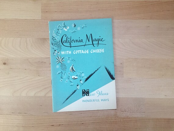 Vintage 1950s California Magic With Cottage Cheese New Ideas Etsy