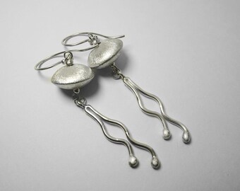 Silver Dangle Earrings
