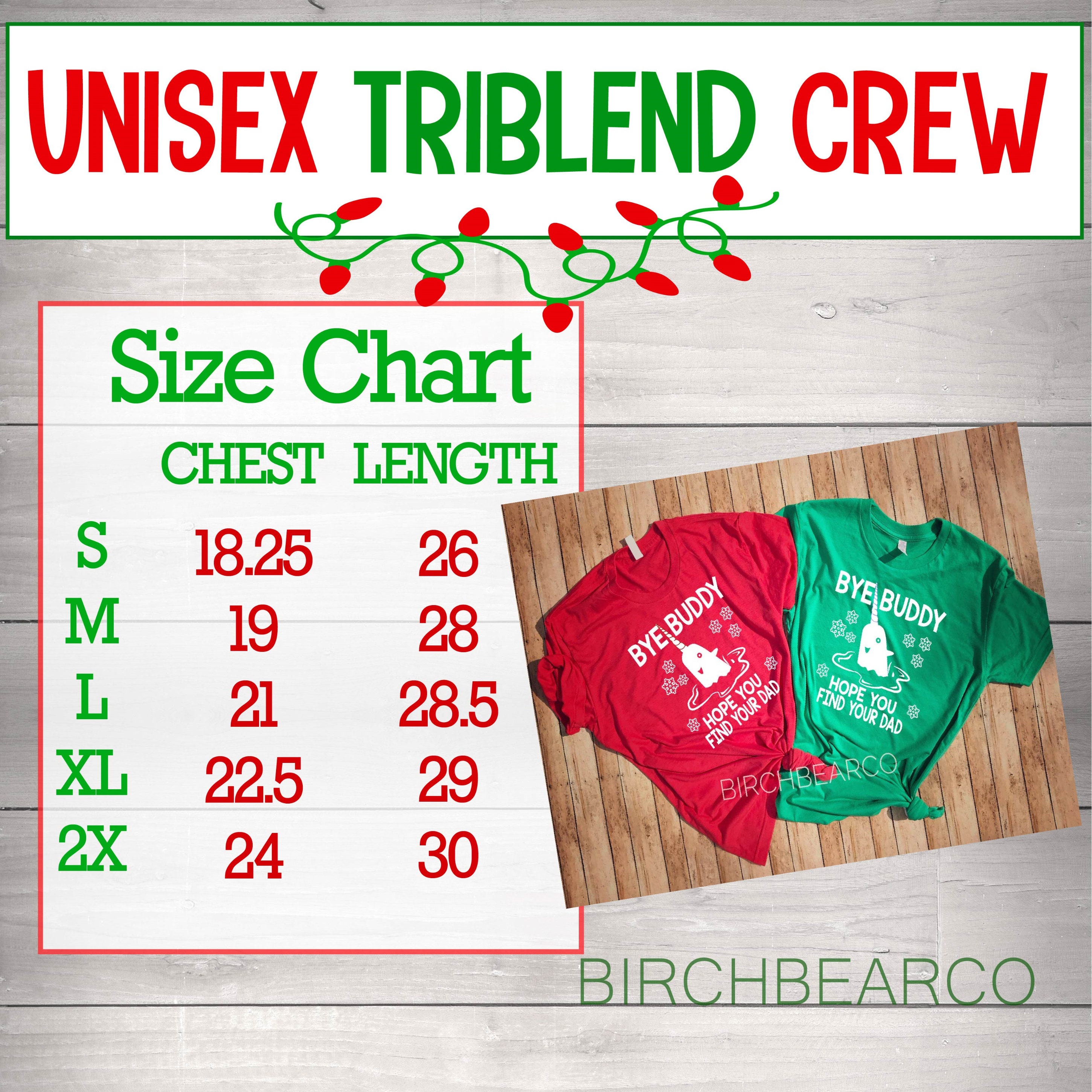Griswold Size Chart