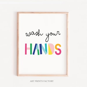 Wash Your Hands Wall art