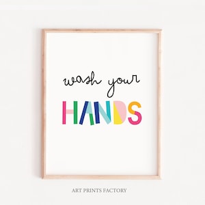Wash Your Hands Print,SALE,  Wash Your Hands Sign, Funny Bathroom Art, Wash Your Hands Printable, Bathroom Wall Decor, Bathroom Decor, funny