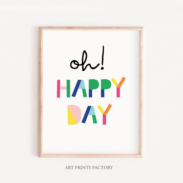 happy day wall art