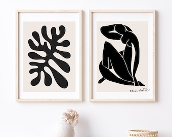 Matisse Art Print Set: Minimalist Gallery Wall Decor (Digital Download) home printable poster