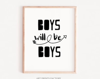 Boys wall prints,  wall art for boys,  boys quote, monochrome prints, arrows black prints, arrows wall art, kids room art, digital prints,