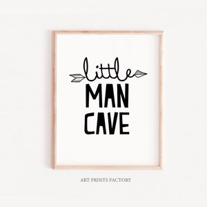 Boys nursery art, little man cave, MODERN ROOM boys, Boys room decor, Boys room wall decor, Boys room wall art, Boys room art,  Boys poster