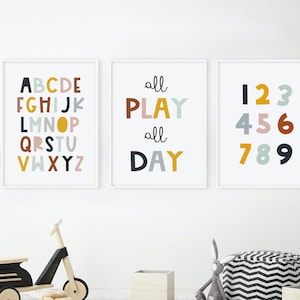 Playroom Wall Decor Etsy
