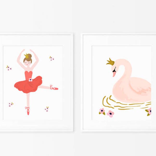 Little Girl Wall Art Etsy