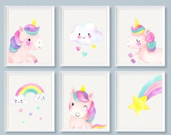  Unicorn  print Etsy 