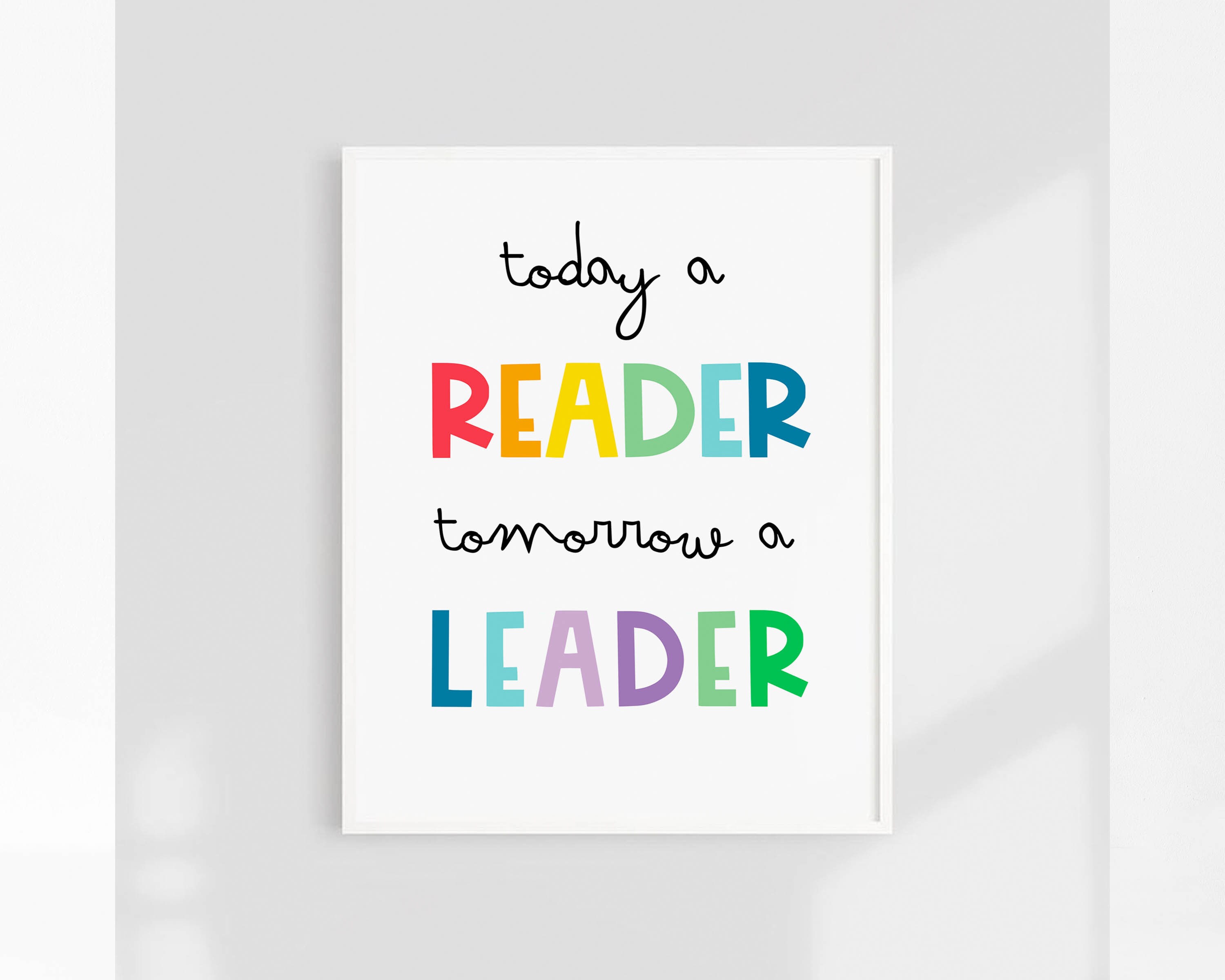 Homeschool printable sign homeschool classroom Today a | Etsy