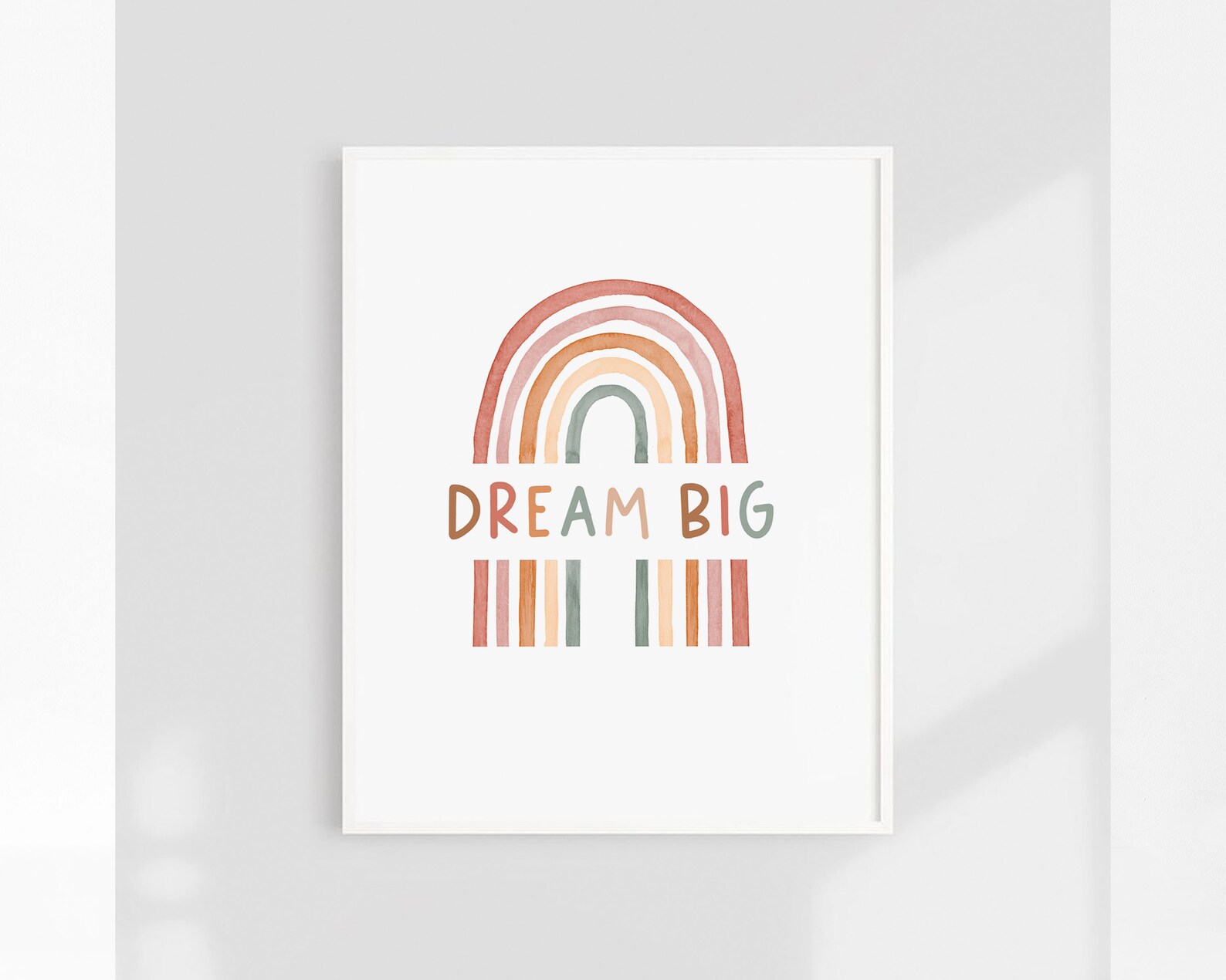 Dream Big Printable Kids Room Printable Dream Big Nursery - Etsy