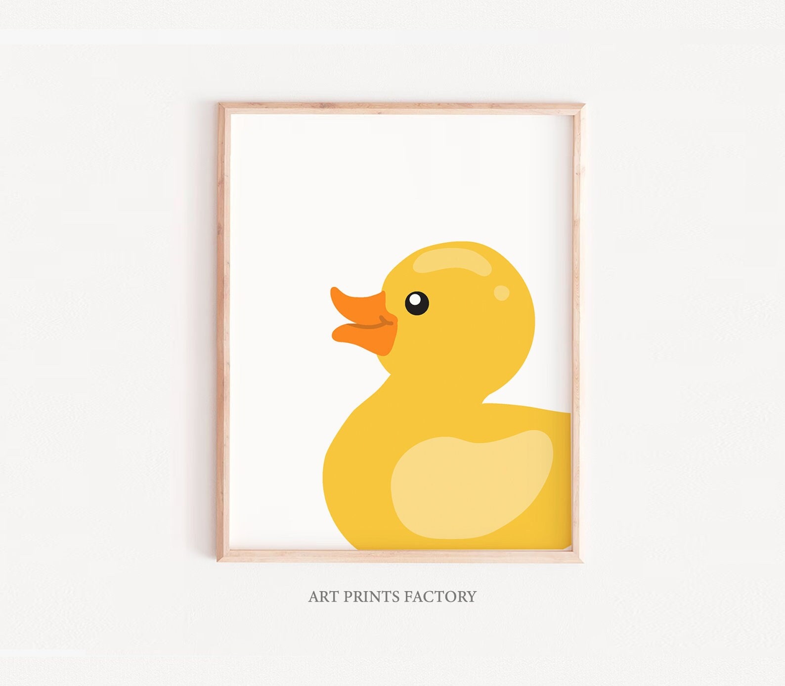 Deko Quietsche Bade Ente Ducky 60 cm kunstbemalt günstig online kaufen