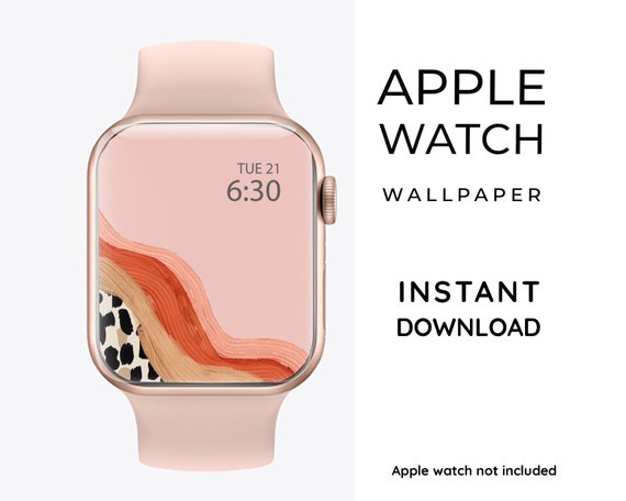 Apple Watch Wallpaper Animal Print para tu Apple Watch Face | Etsy México