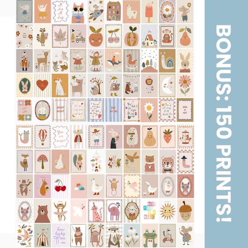 Stampa di un'anatra colorata, decorazione per la cameretta dei bambini (download digitale) immagine 7