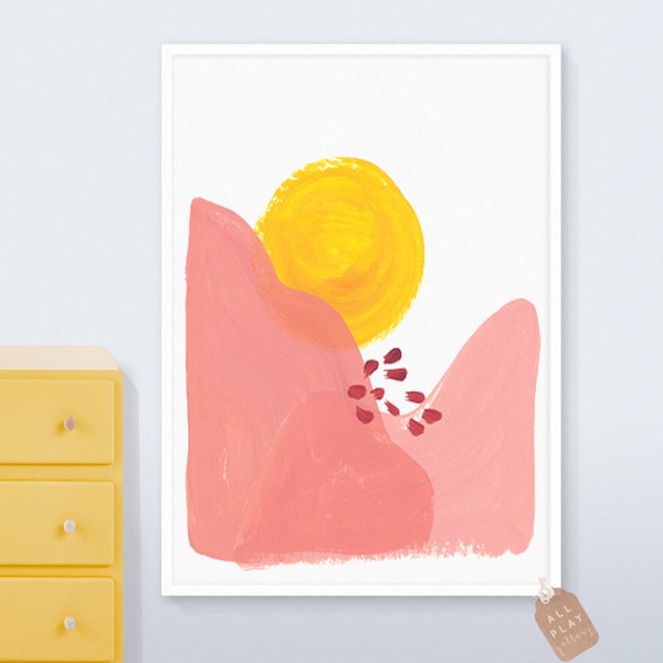 Abstract Nursery Etsy