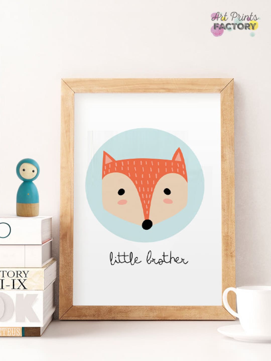 Little Brother Nursery Printable Wall Art Decor - Etsy