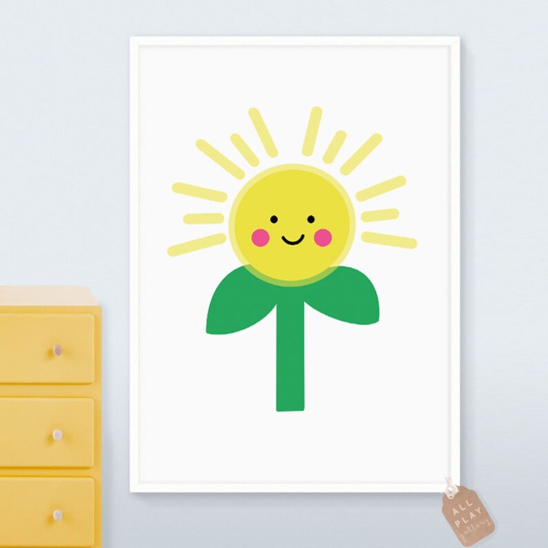 Children Wall Art Nursery Prints Set of 3 Kids Wall Art Etsy