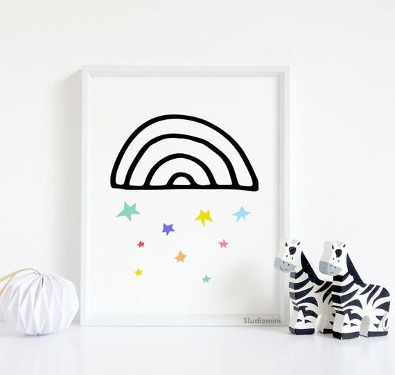 modern nursery prints