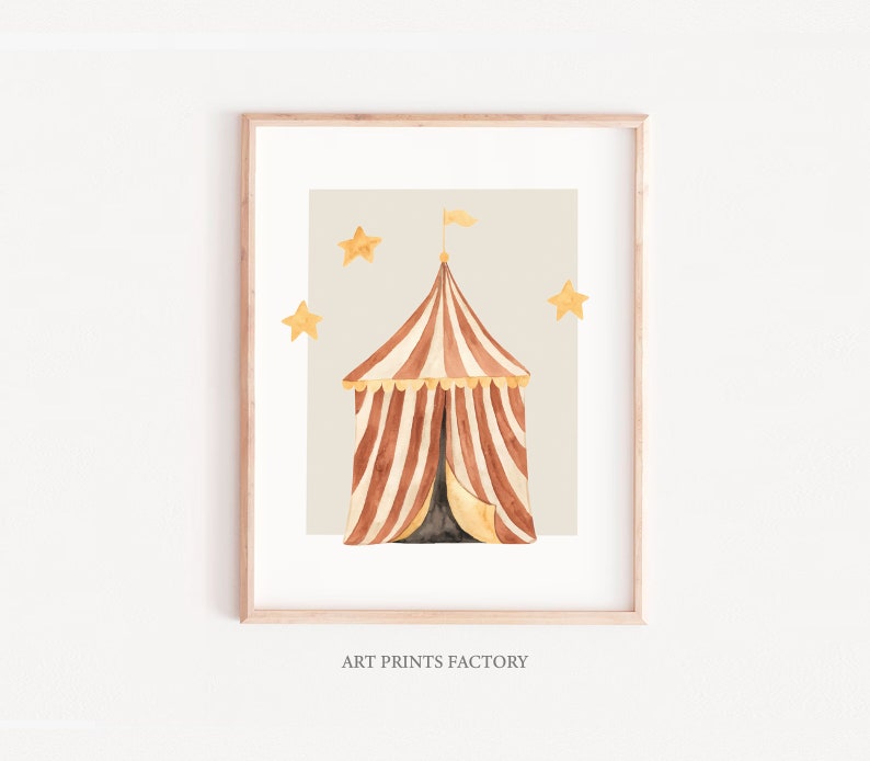 Vintage Circus Art Prints: Nursery Decor Set of 3 (digital Download) - Etsy