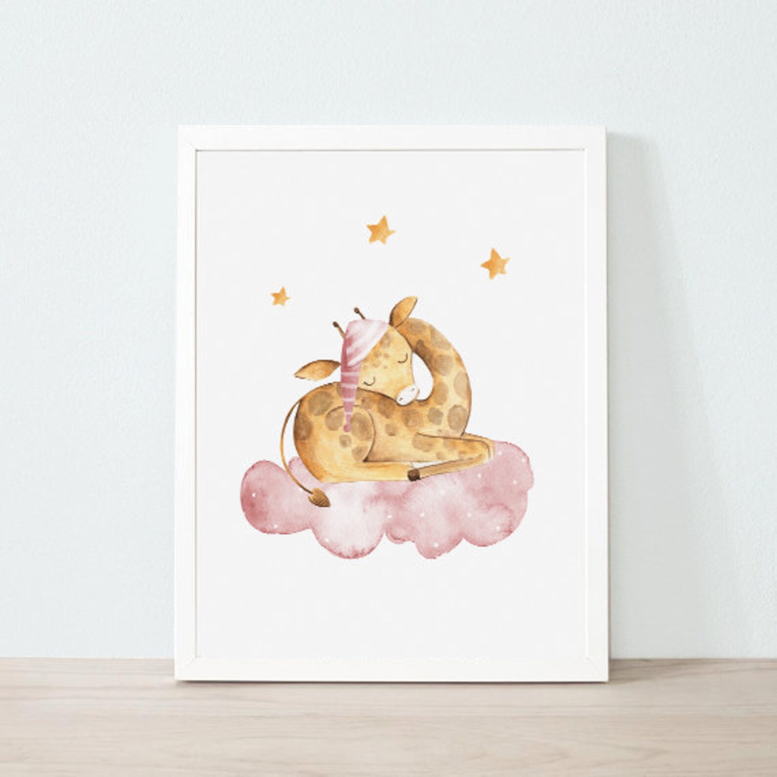 Baby girl wall art set Baby girl nursery art Baby shower Etsy