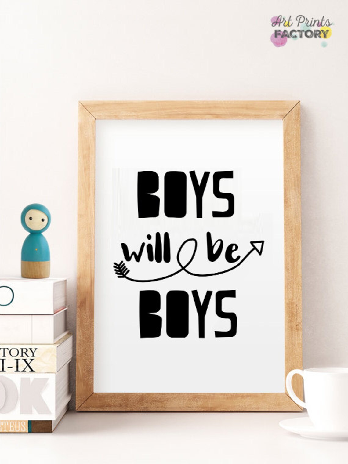 Boys Wall Prints Wall Art for Boys Monochrome Prints Arrows Etsy