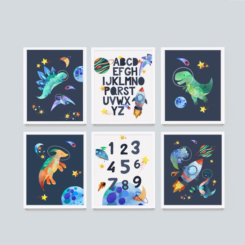 Set of 24 Printable Art Boys Room Decor Boys Wall Art - Etsy