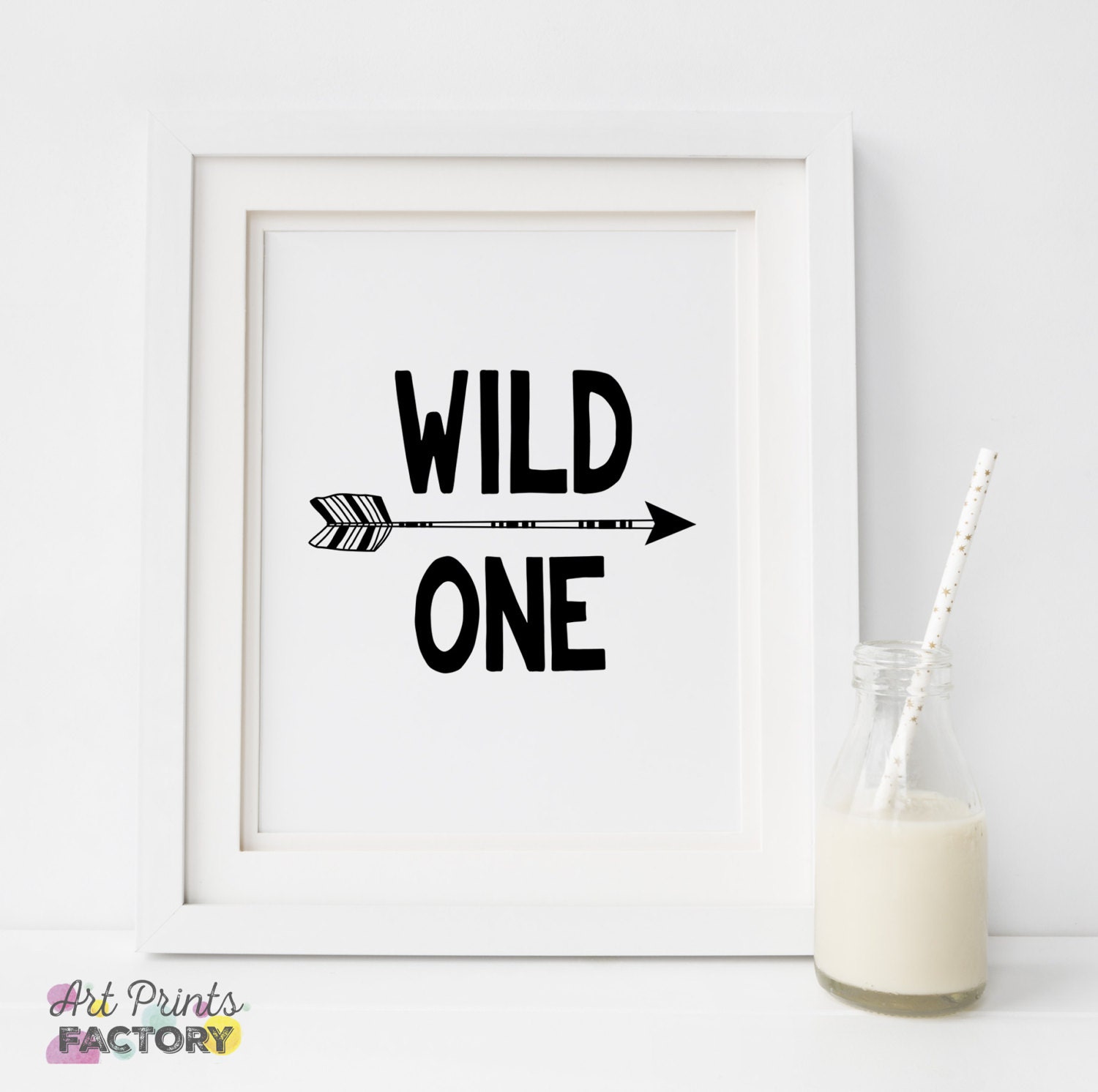 Wild One Printable Wild One Print Wild One Sign Little Kids - Etsy
