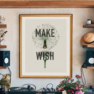 Crea un'illustrazione vintage wish, arte antica alterata, stampa di arte murale, antique vintage digitale, decorazioni murali, scarica arte stampabile