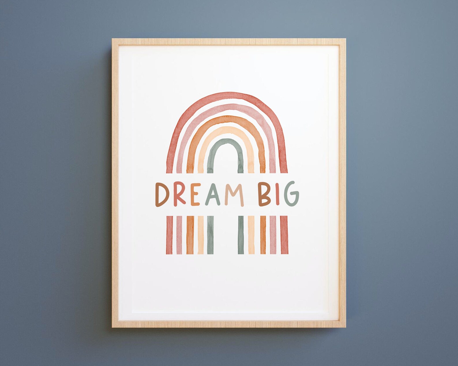 Dream Big Printable Kids Room Printable Dream Big Nursery - Etsy