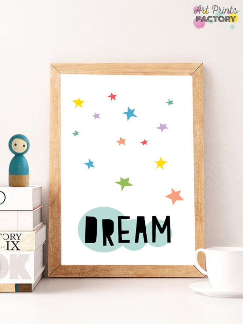 sale baby room decor printable quotes dream little star etsy
