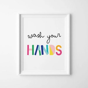 Wash Your Hands Print,sale, Wash Your Hands Sign, Funny Bathroom Art ...