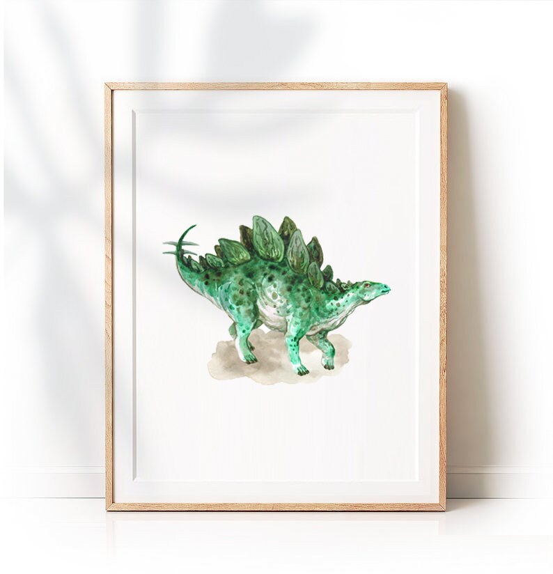 Dinosaur Wall Art Fossil Wall Art Printable Dinosaurs Etsy