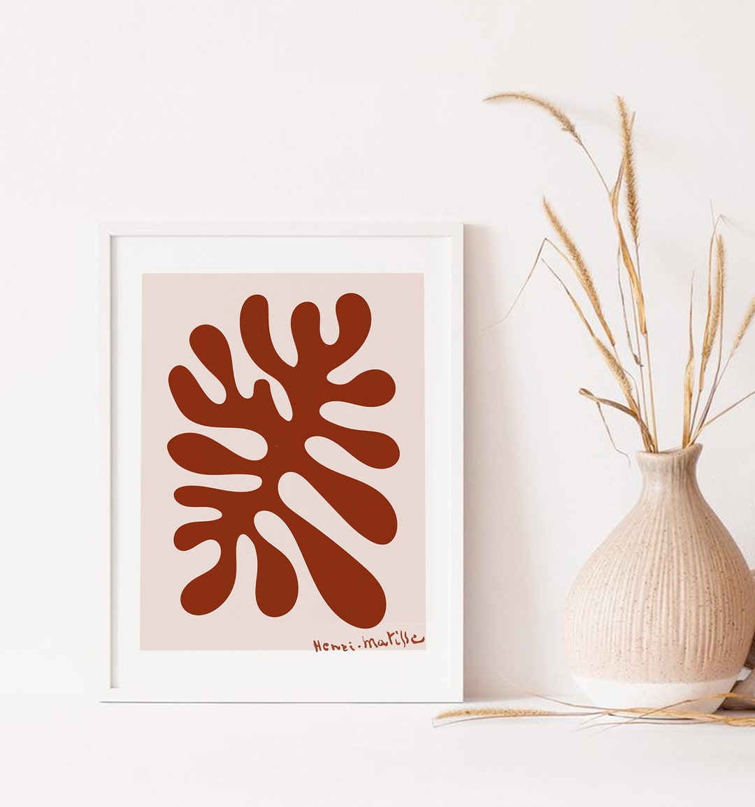 Matisse Cutout Printable Henri Matisse Print, Matisse Leaf, Abstract ...