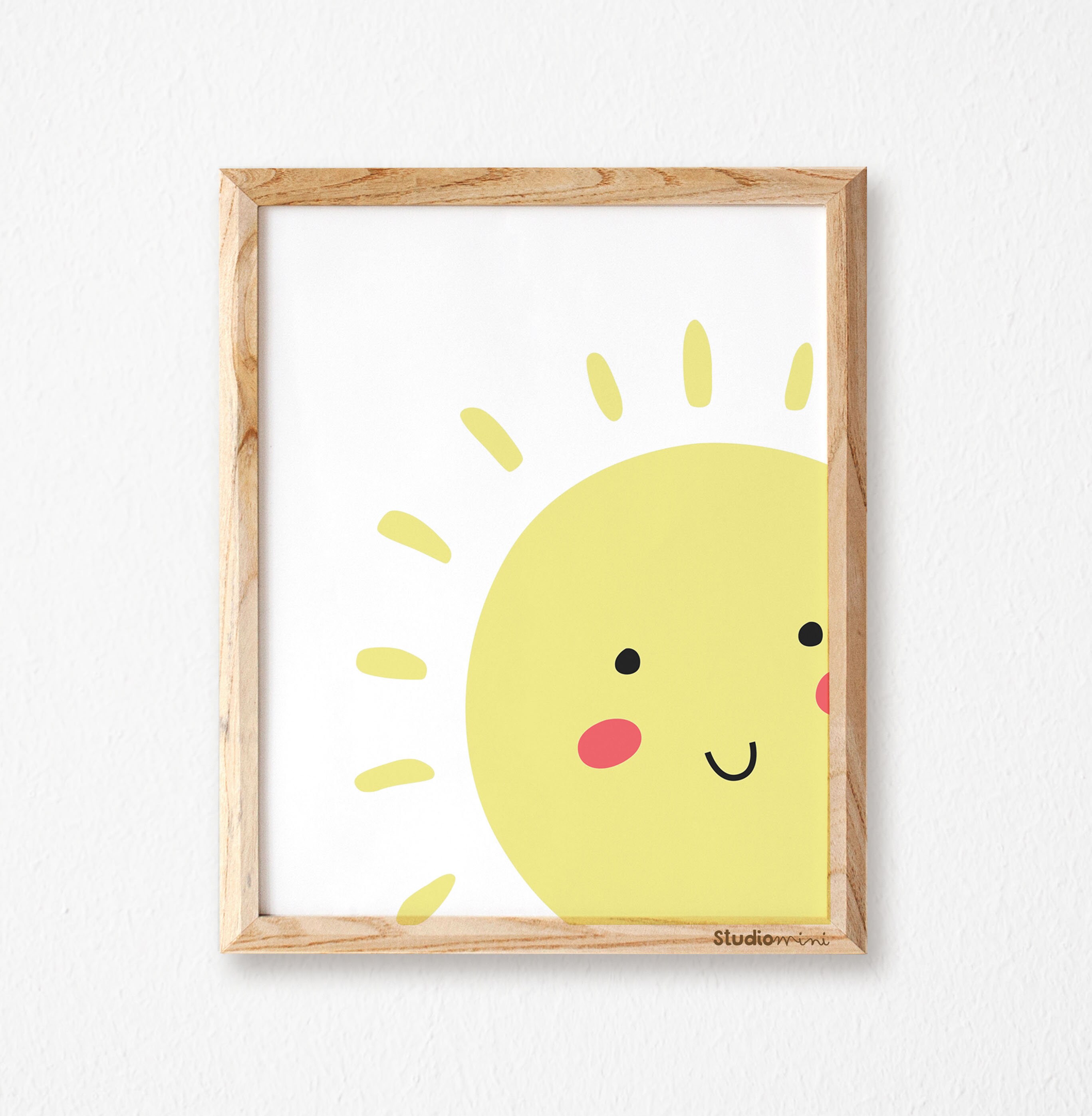 Sunshine Nursery Print Set, Hello Sunshine Decor (digital Download) - Etsy