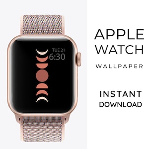 Apple Watch Wallpaper Mondphasen