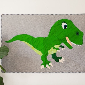 Trigger the Tryrannosaur - Paper Piecing Quilt Pattern