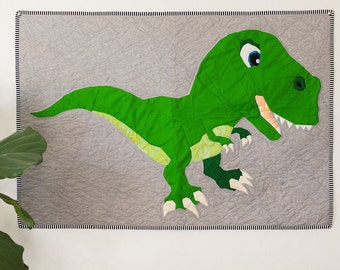 Trigger the Tryrannosaur - Paper Piecing Quilt Pattern