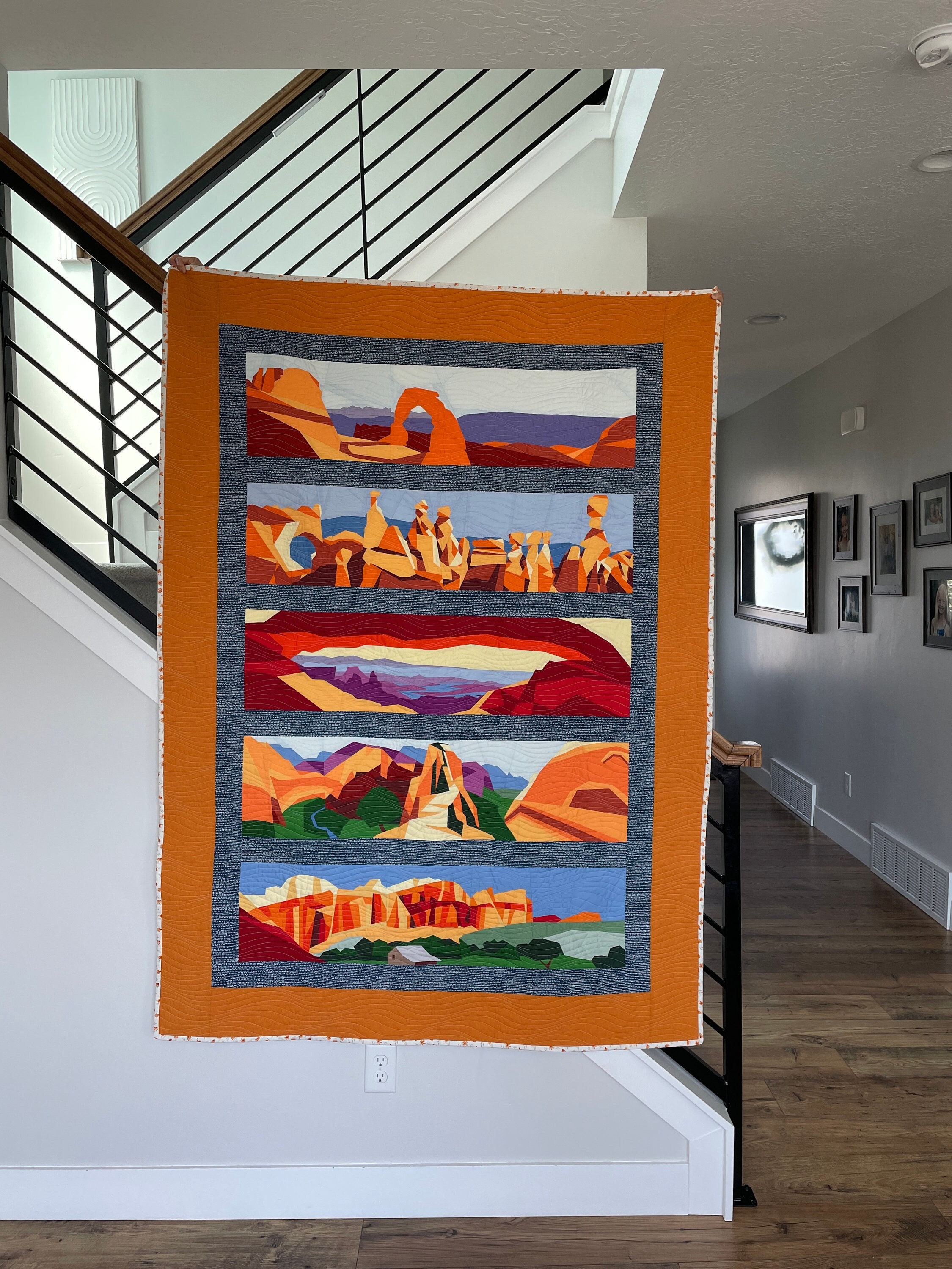 National Parks Quilt - Paper Piecing Quilt Pattern - National Parks Collection