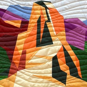Zion - Paper Piecing Quilt Pattern - National Parks Collection