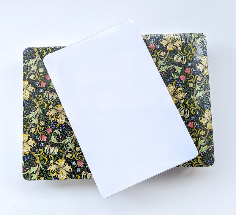 blank playing cards blank tarot cards deck for drawings etsy