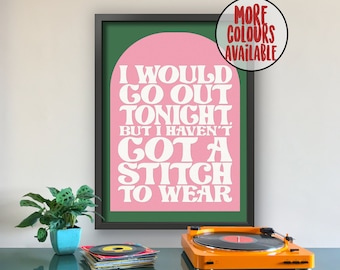 The Smiths 'This Charming Man' Lyrics Art Print | Music-inspired Wall Decor Gift | Song Quote Poster | Home Decor | Vintage Music Art (93)