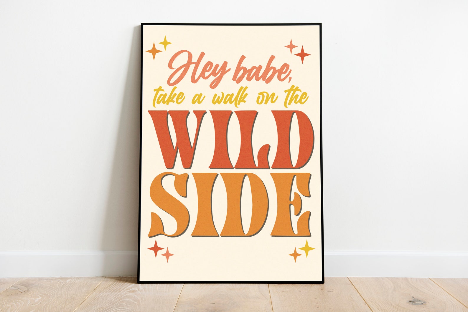 LOU REED Take a Walk on the Wild Side Velvet Etsy