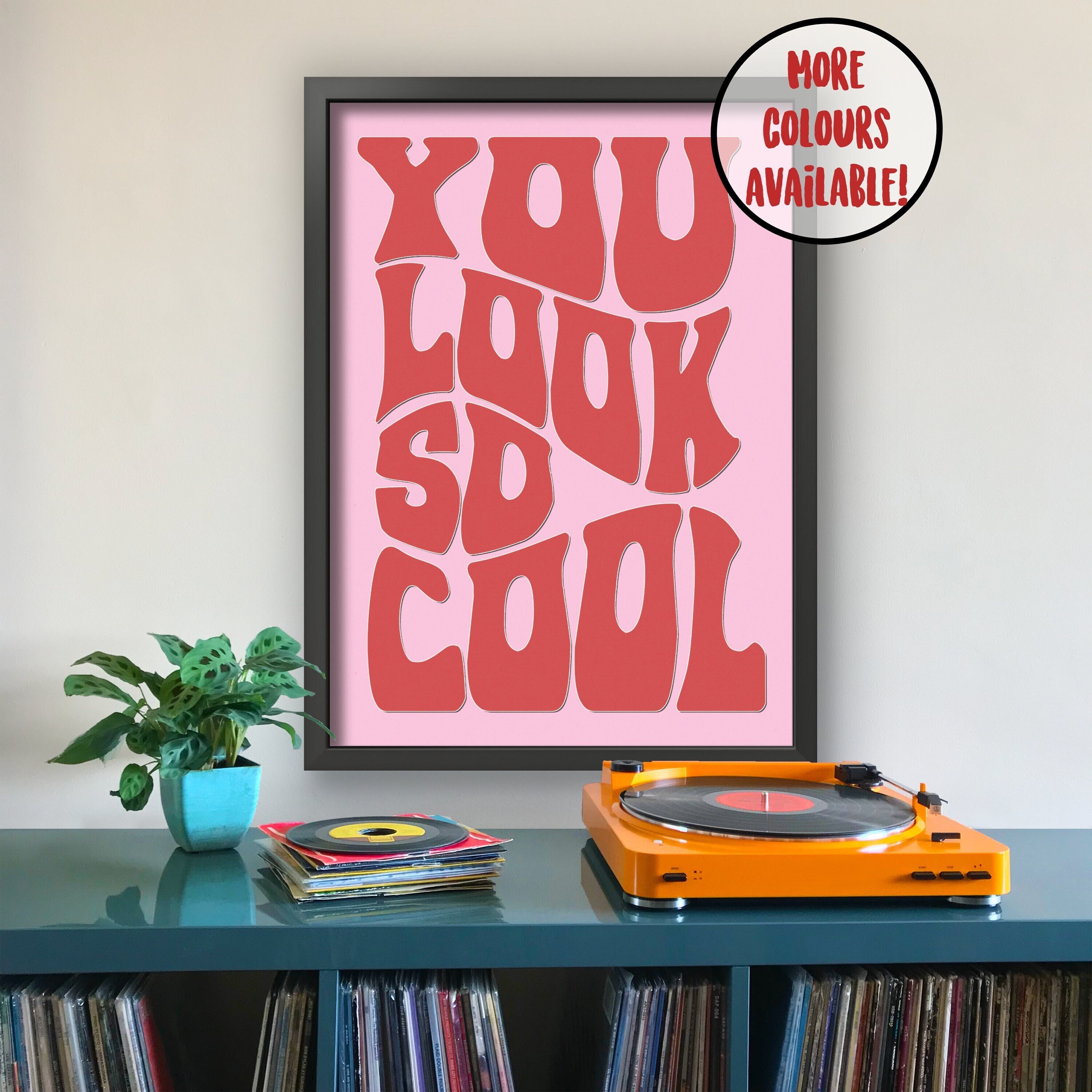 THE 1975 you Look so Cool Robbers Quote Lyrics Etsy UK