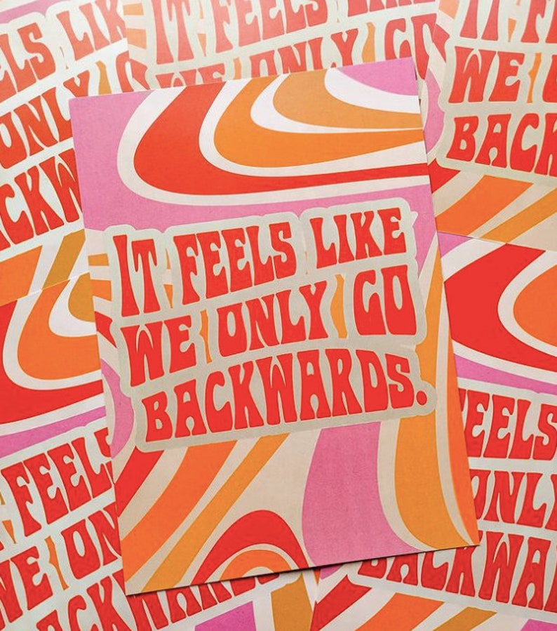 TAME IMPALA it Feels Like We Only Go Backwards - Etsy UK