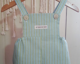 Boys Family Picture Outfit Boys Shortalls Sage Green Linen Baby Boys Romper Boys Vintage Style Romper Toddler Boys Linen Overall Shorts